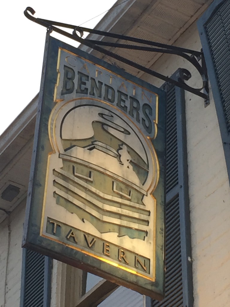 Captain Benders Tavern Sign