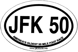 JFK50 Ultramarathon sticker